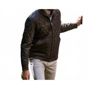 NEW TOM BECKBE logan bomber jacket in dark green